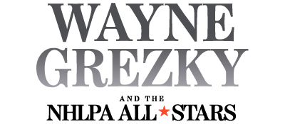 Wayne Gretzky and the NHLPA All-Stars logo for Sega Genesis